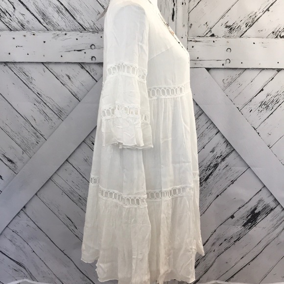 White Gauze Babydoll Dress💞 - Picture 5 of 7